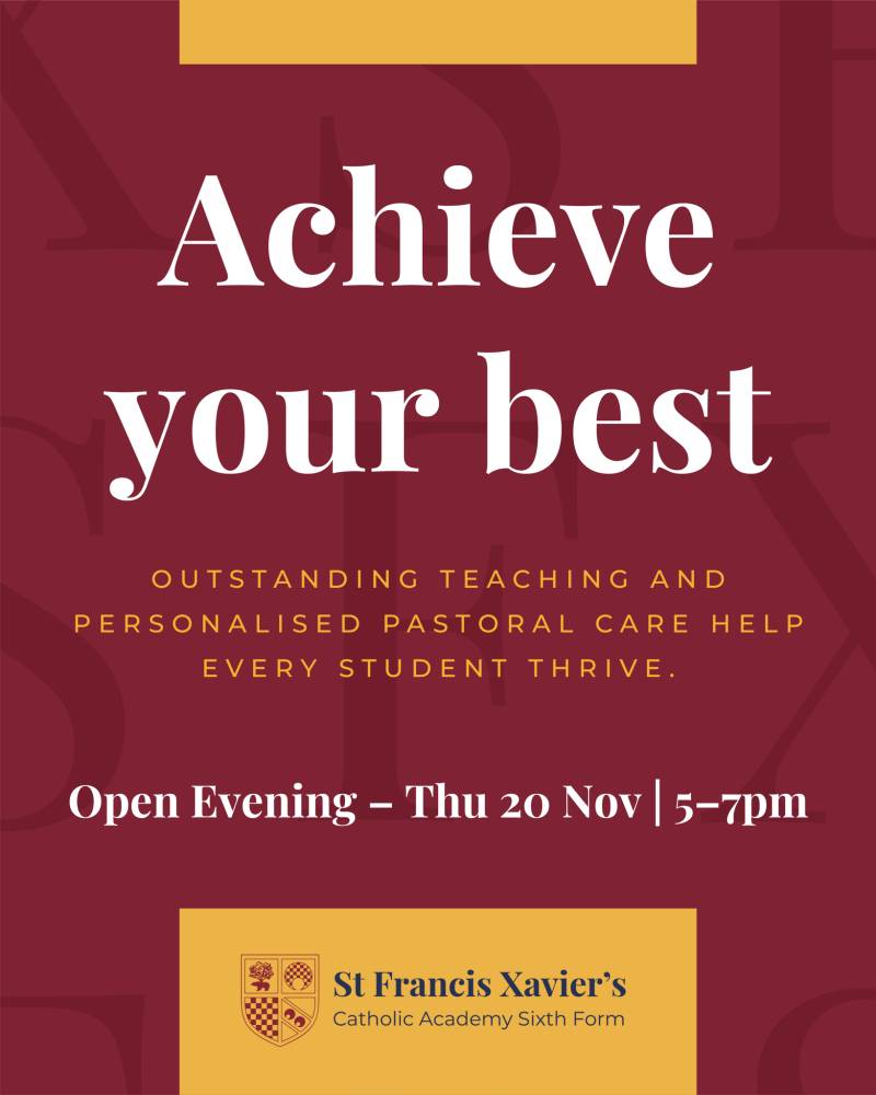 Image for the Tweet beginning: Our Sixth Form Open Evening