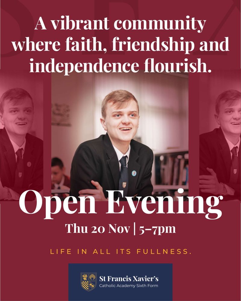 Image for the Tweet beginning: Discover SFX Sixth Form as